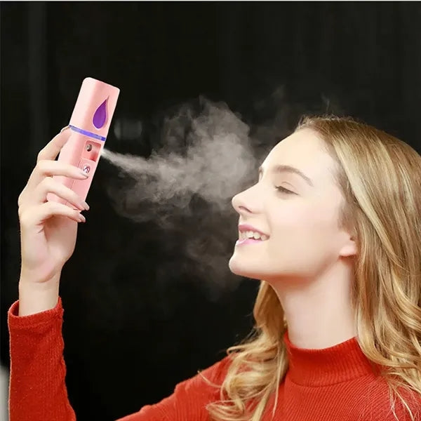 Portable Facial Mister With Mirror