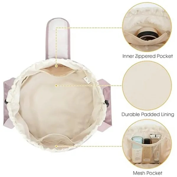 Capacity Travel Makeup Bag