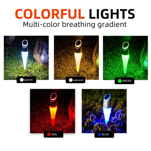 Outdoor Solar Garden Pathway Led Landscape Lights