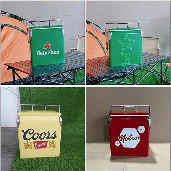 Vehicle mounted Outdoor Metal Insulated Box