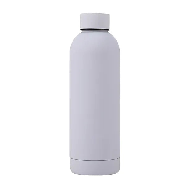 17 oz Rubber Paint Stainless Steel Water Bottle