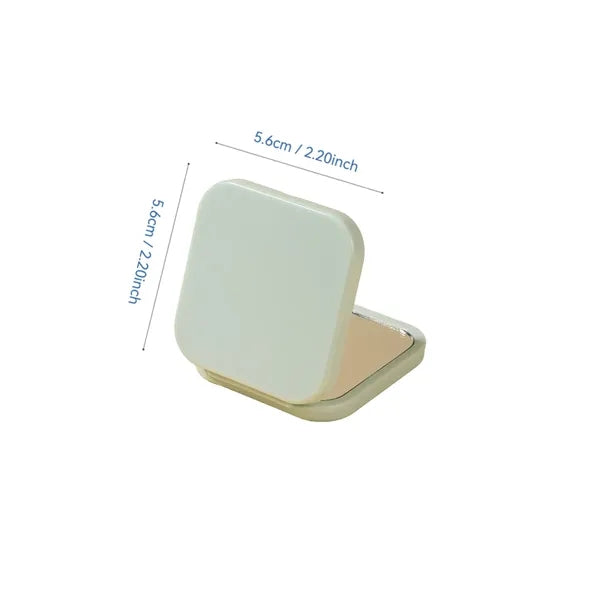 Square Flip-Top Minimalist Folding Mirror
