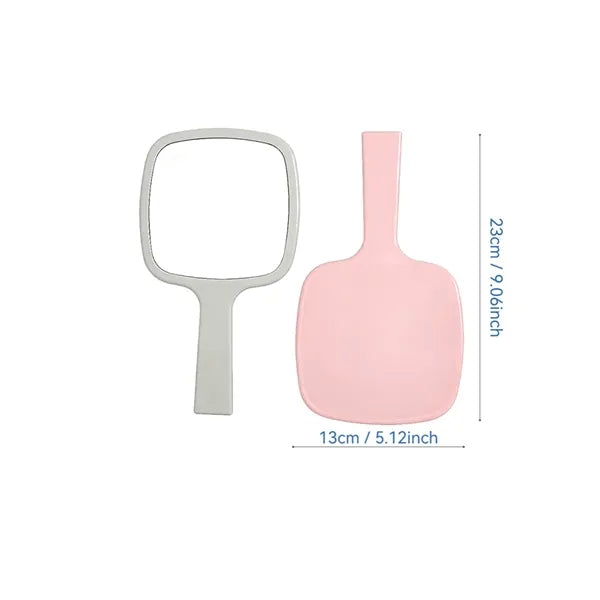 Portable. Makeup Mirror With Handle