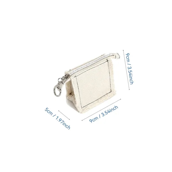 Zipper Storage Canvas Bag