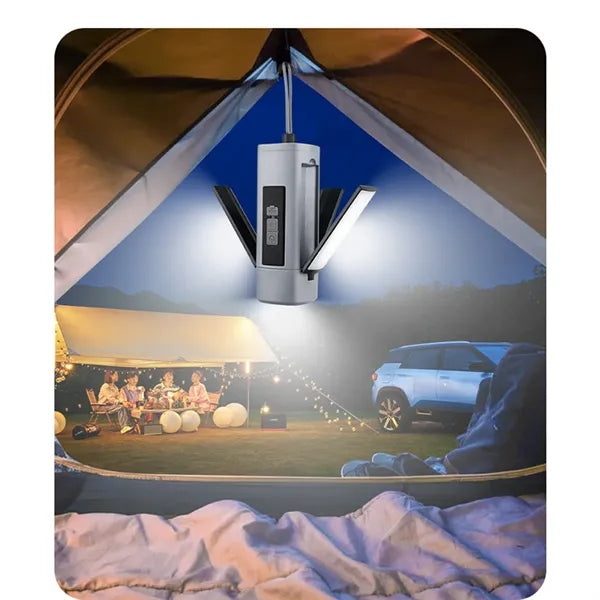 3-Leaf Foldable Camping Lantern Flashlight