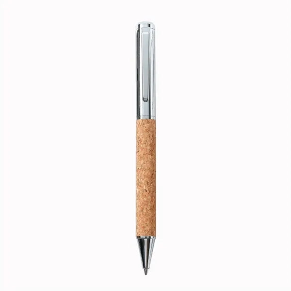 Wheat Straw Cork Grip Pen Metal Clip Writing Quick