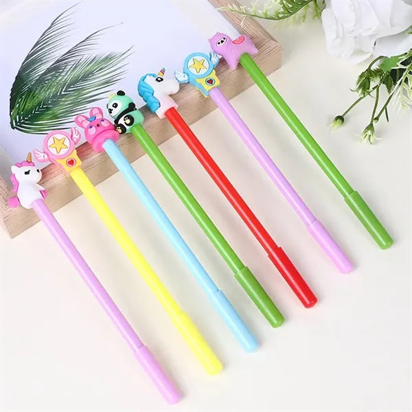 0.5mm Black Ink Cartoon Animal Pens for Kids