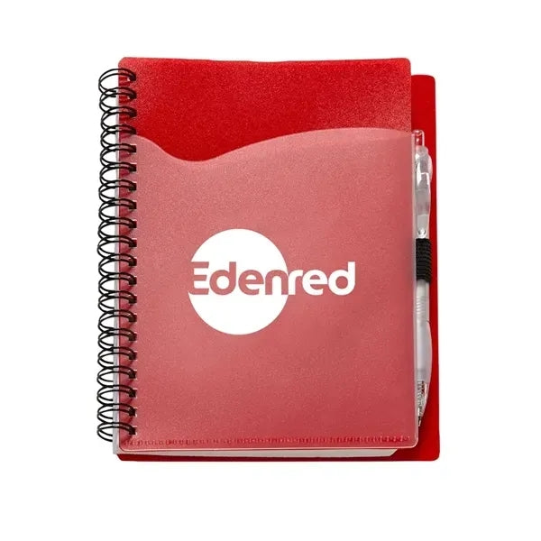 Notebook with Front Pocket