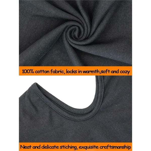 Windproof Warm Full Face Mask - 100% Cotton