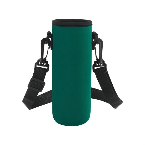 16 oz Neoprene Bottle Sleeve with Adjustable Shoulder Strap