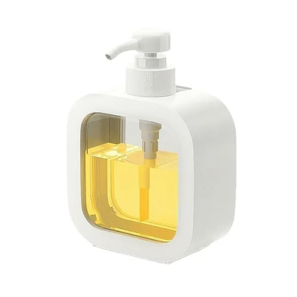 Transparent Lockable Leak-Proof Pump-Action Dispenser Bottle