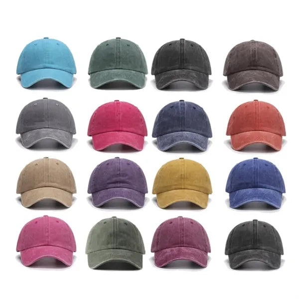 Vintage Cotton Baseball Cap