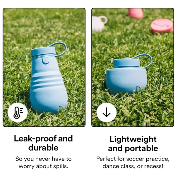 Collapsible Silicone Water Bottle