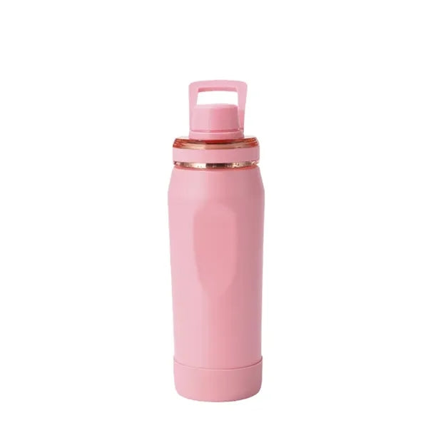 18 Oz Diamond Shape Insulated Stainless Steel Water Bottle