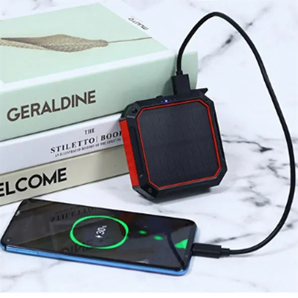 10000mAh Solar Power Bank with Light