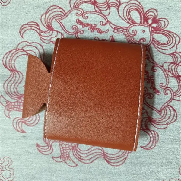 Leather Can Cooler Sleeve for Drinks