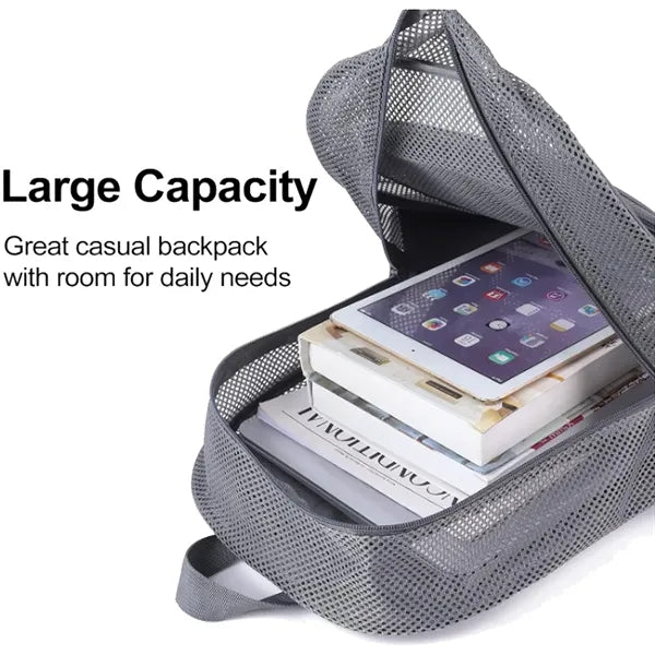 Mesh Backpack School Bag