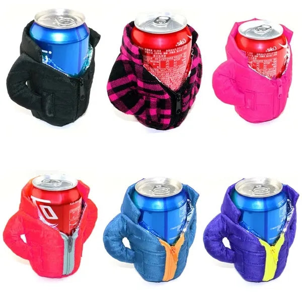Down Jacket-Style Mug Sleeve