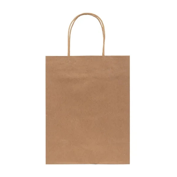 J- Fold Natural Kraft Shopping Bag