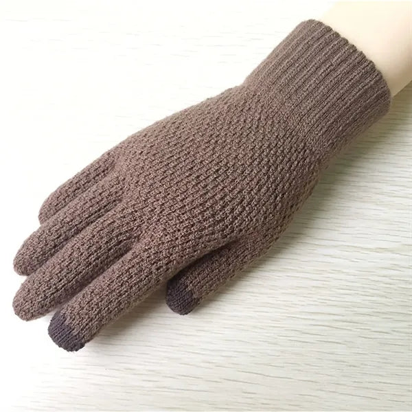 Warm Acrylic Touchscreen Winter Gloves