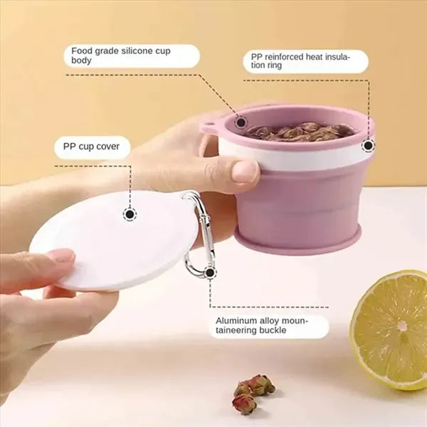 6oz Collapsible Silicone Cup