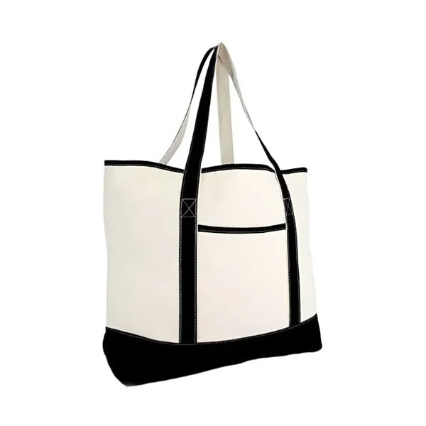 Pure Cotton Canvas Handbag