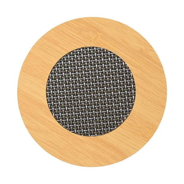 Round coffee cup coaster