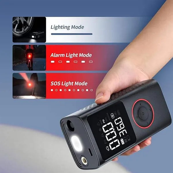 150PSI Tire Inflator Portable Air Compressor 4000mAh