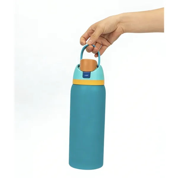 24 oz Stainless Insulated Bottle with Handle