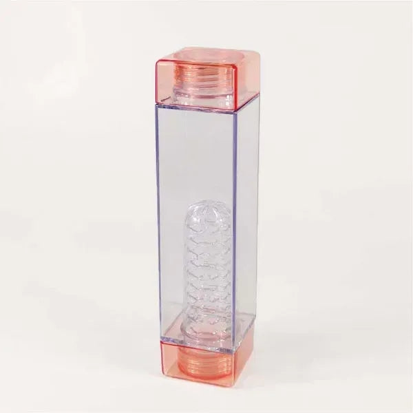 Square Water Bottle With Fruit Infuser