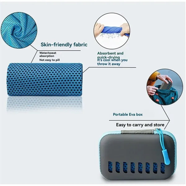 EVA Boxed Cooling Sports Towel
