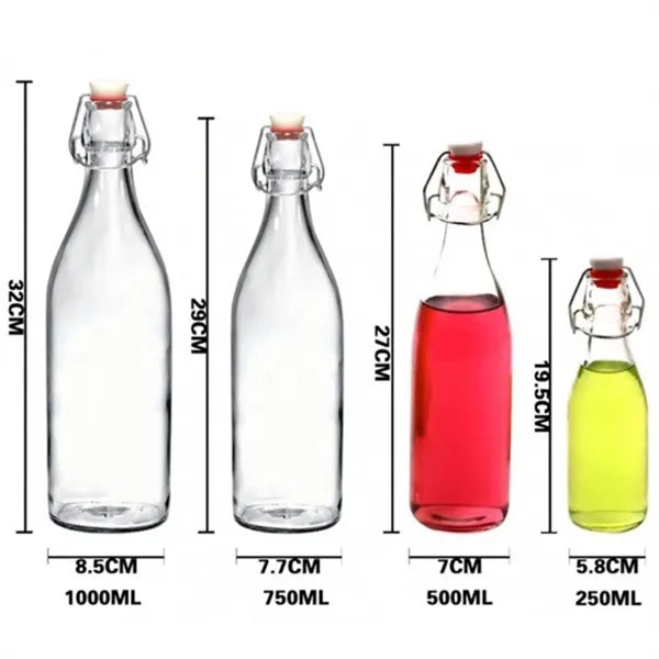 Swing Top Glass Bottle