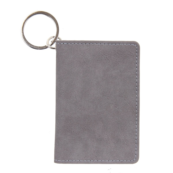 Leatherette Keychain Wallet