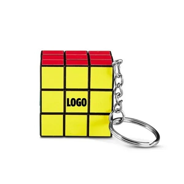 Cube Puzzle Keychain