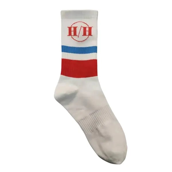 Knit Jacquard Cotton Athletic Crew Socks