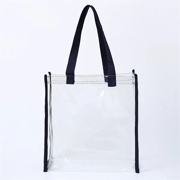 Simple Design Transparent PVC Tote Bag