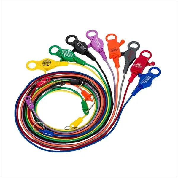 Lobster Clasp Spring Rope Casino Chip Lanyard