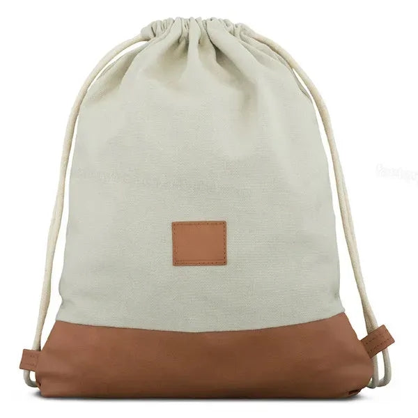 Blank Polyester Drawstring Backpack
