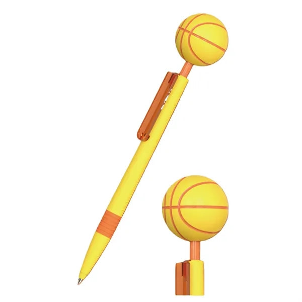 Novelty Ball Pen With Spinning Fidget Top For Stress Relief