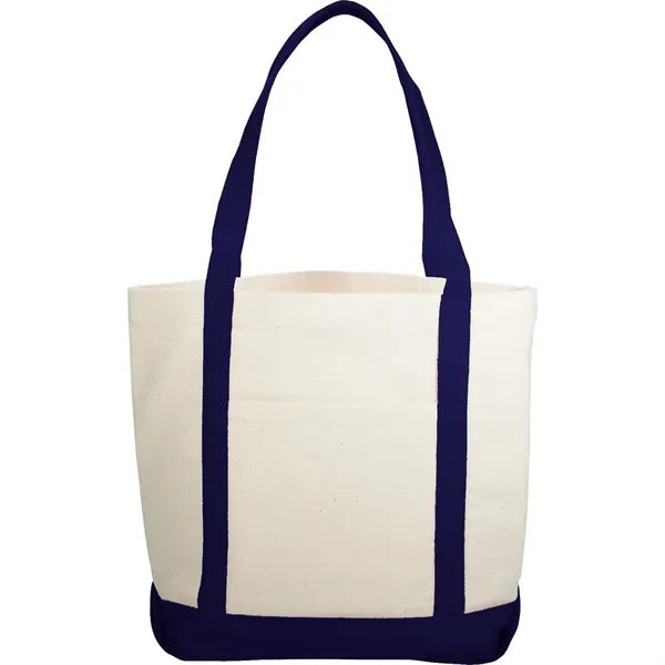 Cotton Canvas Boat Tote