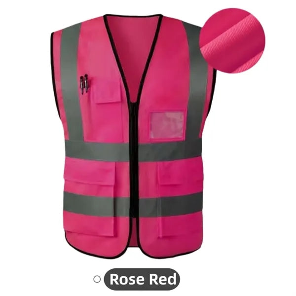 Reflective Mesh Safety Vest for Work Outdoor