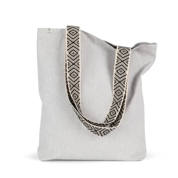 Recycled Flat Bottom Shopping Bag