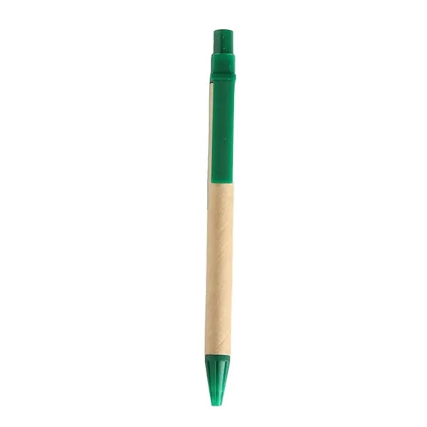 Eco Smooth Writing Lightweight Kraft Paper Ballpoint Pens