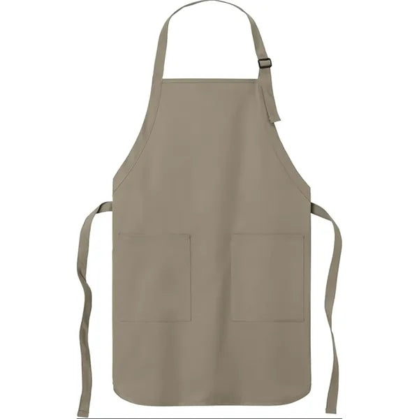 Full-Length Two-Pocket Bib Apron
