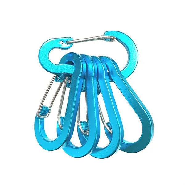 Multi-Use Aluminum Carabiner Clips