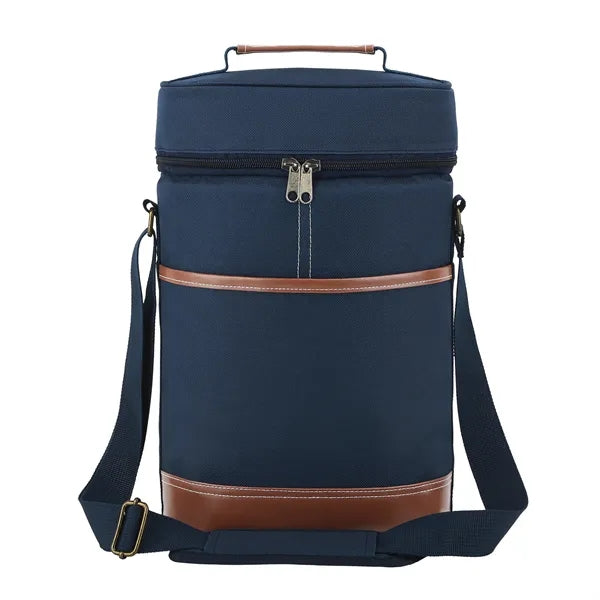 Double Bottle Insulated Wine Cooler Bag