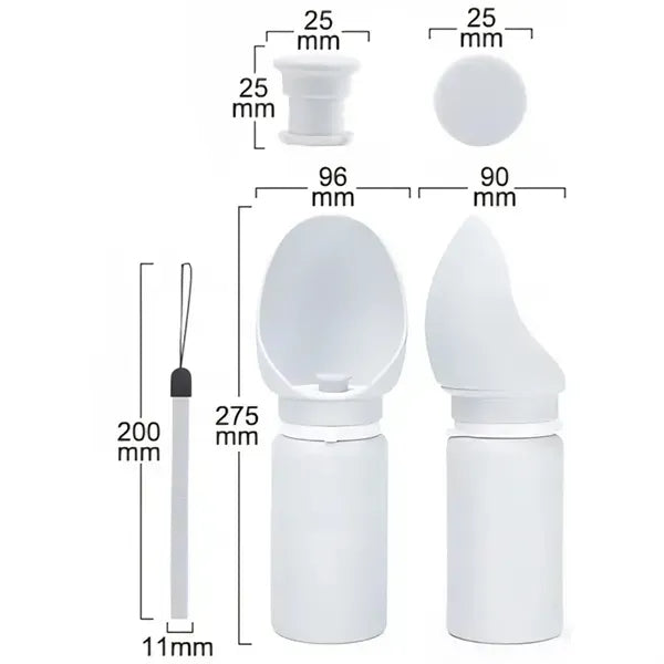 Dog Water Bottle Silicone Foldable Bottle for Pets