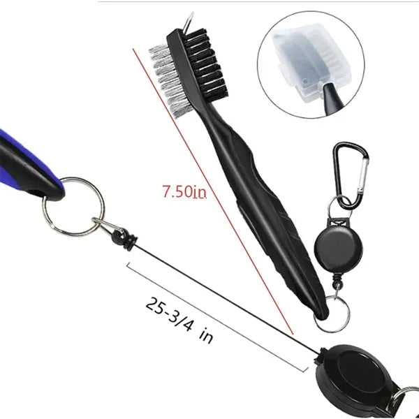 Golf Club Brush and Club Groove Cleaner