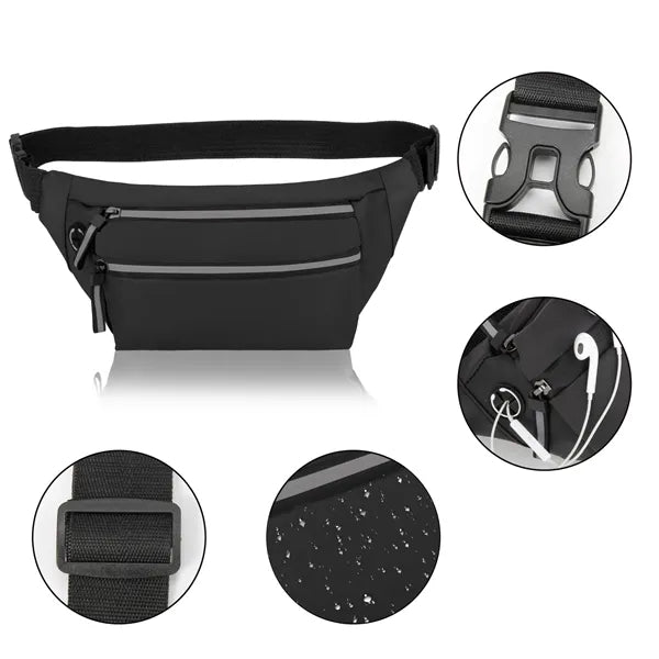 Anywhere Waterproof PU Fanny Pack