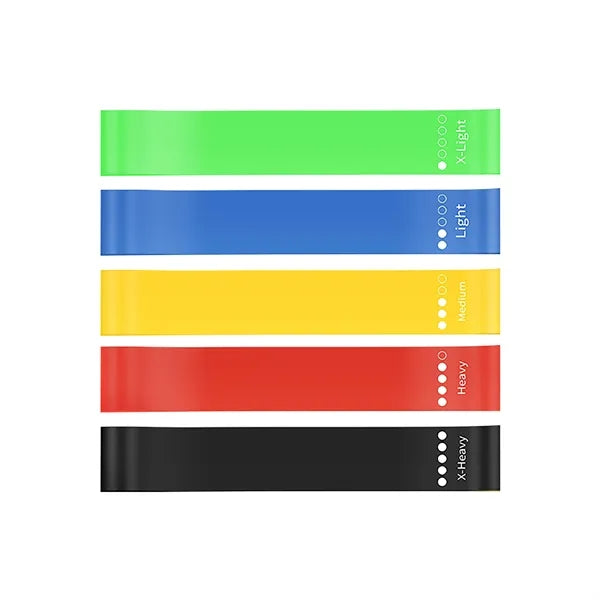 Exercise Bands with 5 Resistance Levels